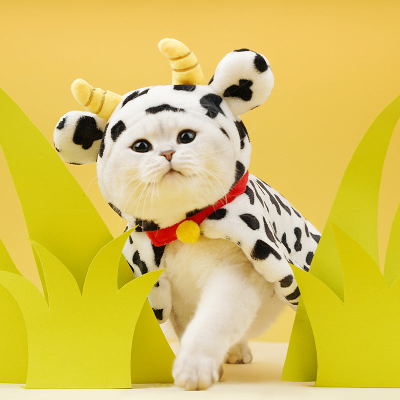 Cow Print Pet Costume