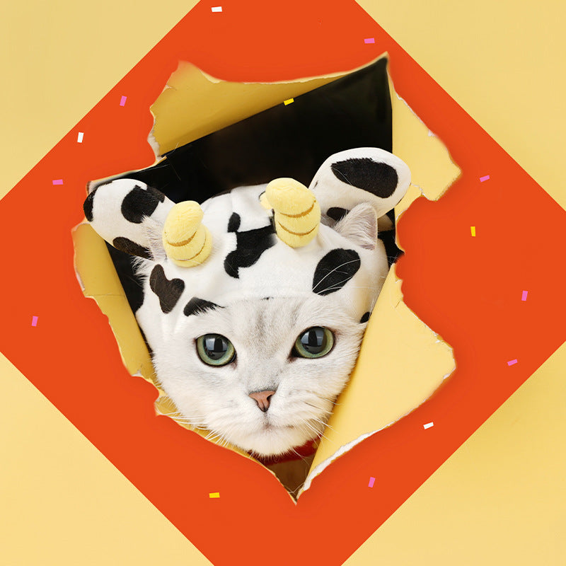 Cow Print Pet Costume