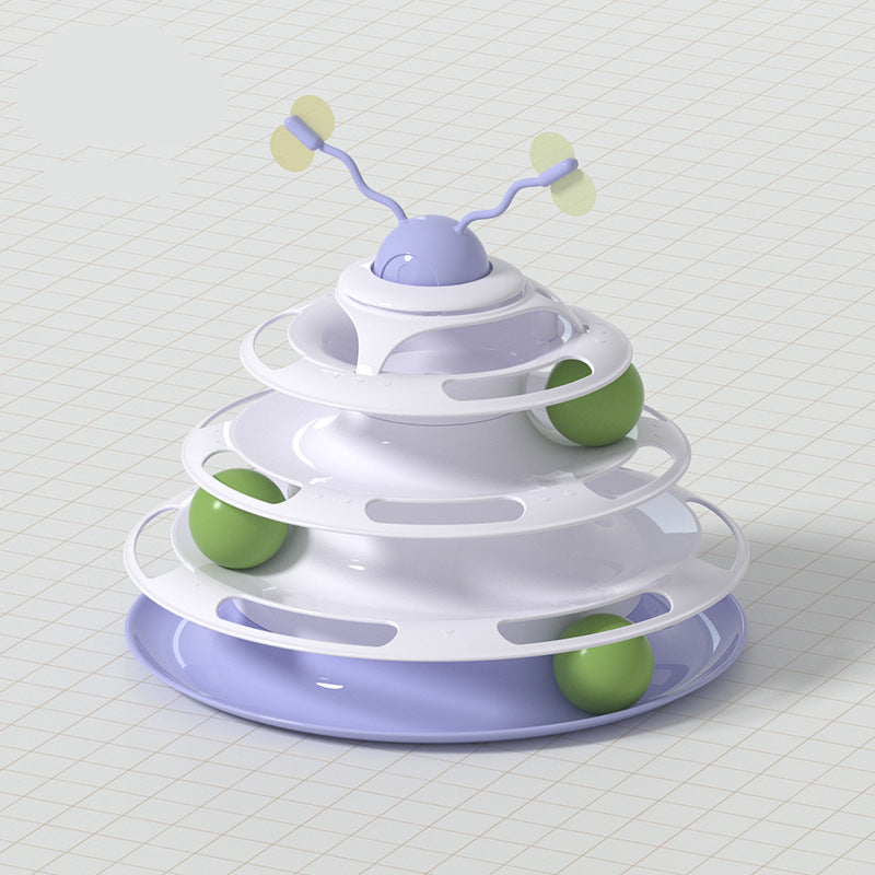Mystic Forest Cat Ball Tower