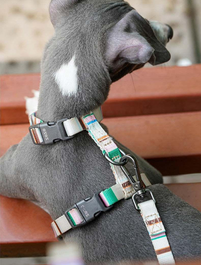 zeze cat leash I-shaped adjustable anti-breakaway special walking cat backpack outing small dog vest type