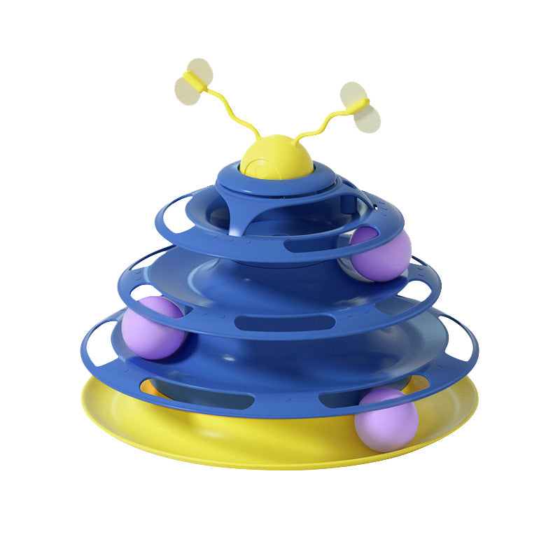 Mystic Forest Cat Ball Tower