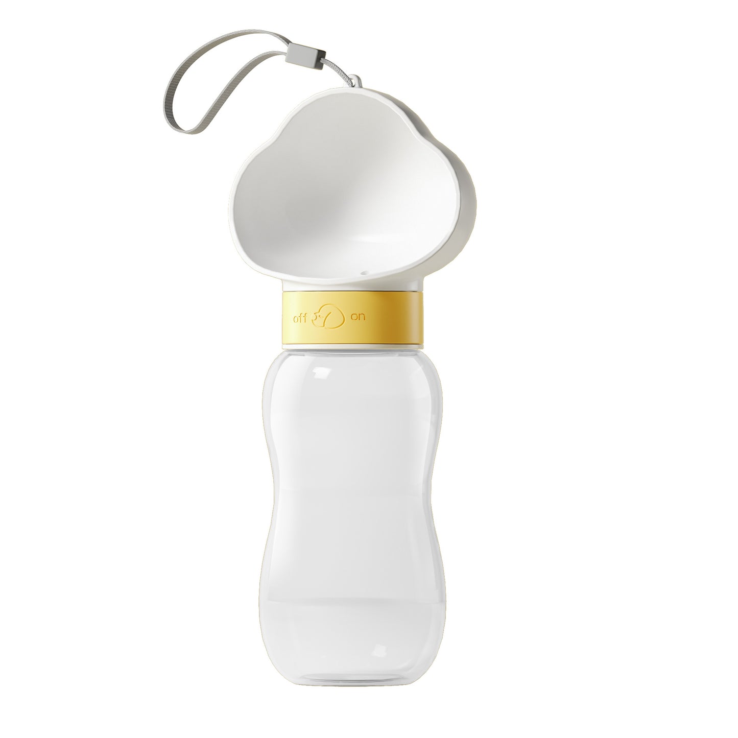 2-in-1 Portable Pet Water & Food Bottle