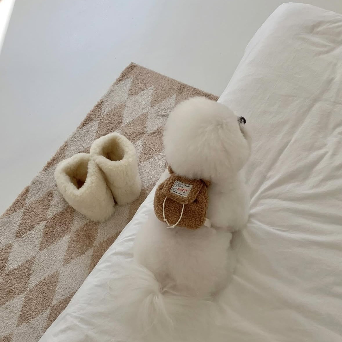Puppy Backpack Outfit – Bunny & Bear Design