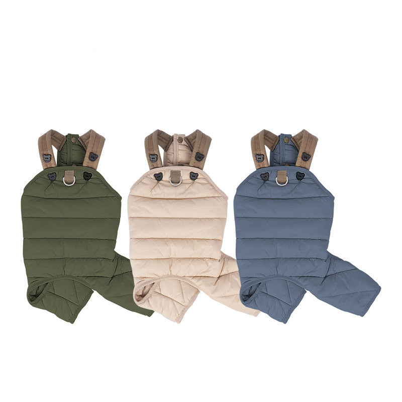 Little Bear Strap Padded Jacket