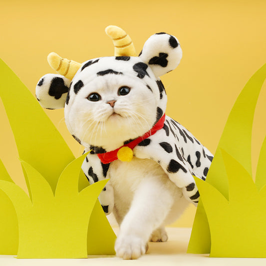 Cow Print Pet Costume