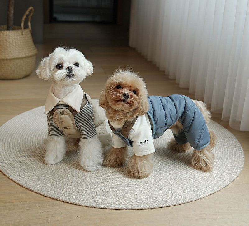 Little Bear Strap Padded Jacket