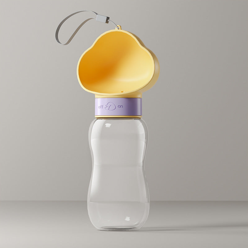 2-in-1 Portable Pet Water & Food Bottle