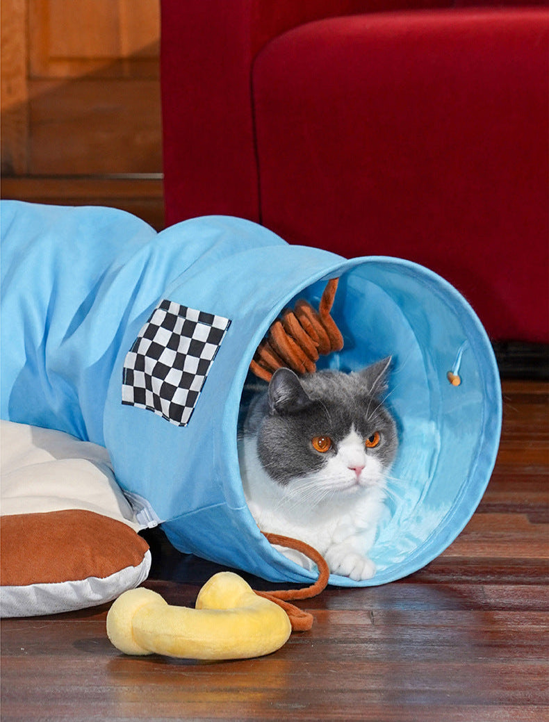 zeze cat nest cat tunnel cat bed cat passage all seasons universal detachable kitten toys pet cat supplies