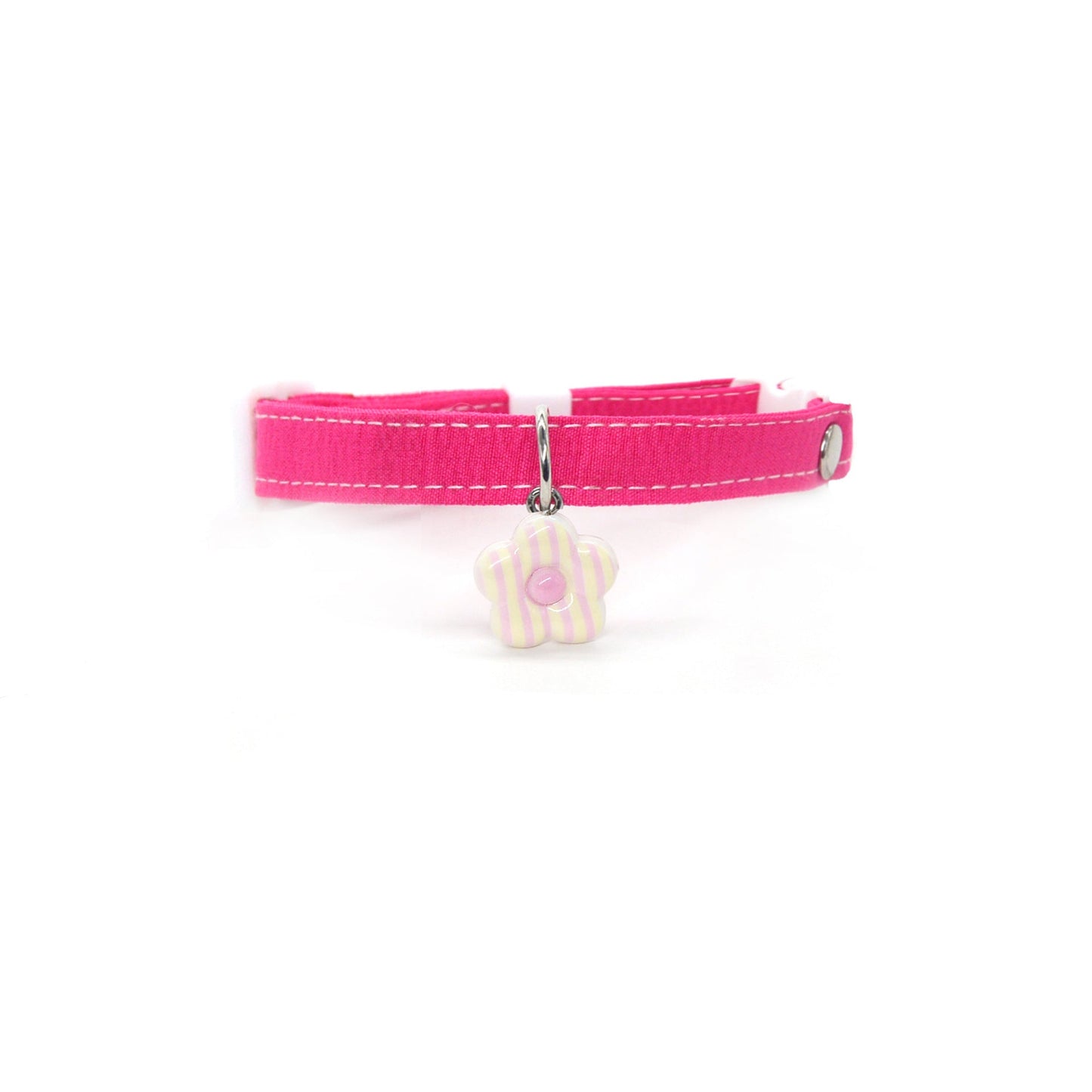 Floral Charm Pet Collar