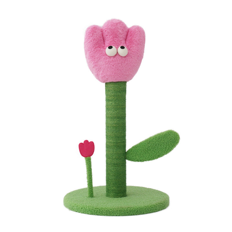 Tulip Bloom Cat Scratcher