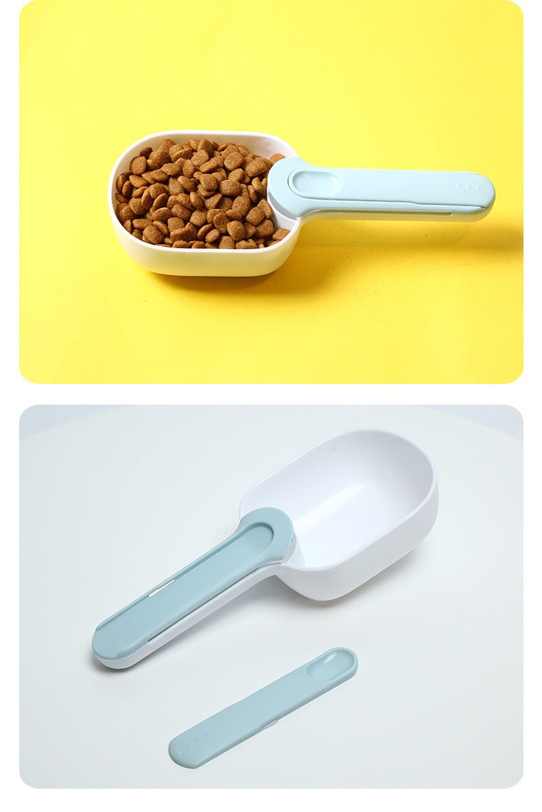 Multi-Function Pet Food Scoop