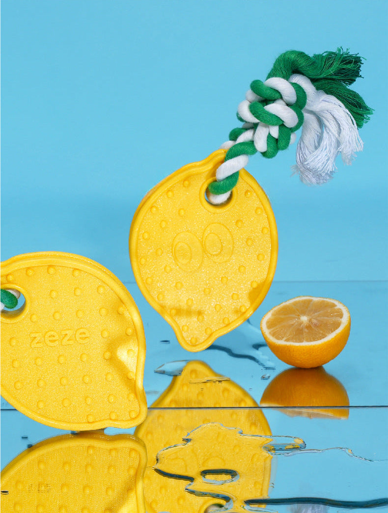 Lemon Dog Chew Toy