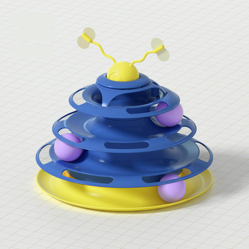 Mystic Forest Cat Ball Tower