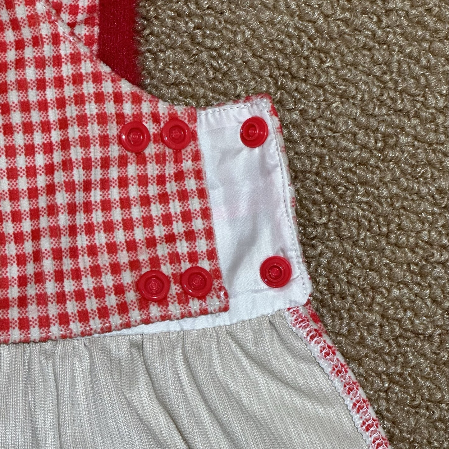 Lovely Checkered Pet Dress