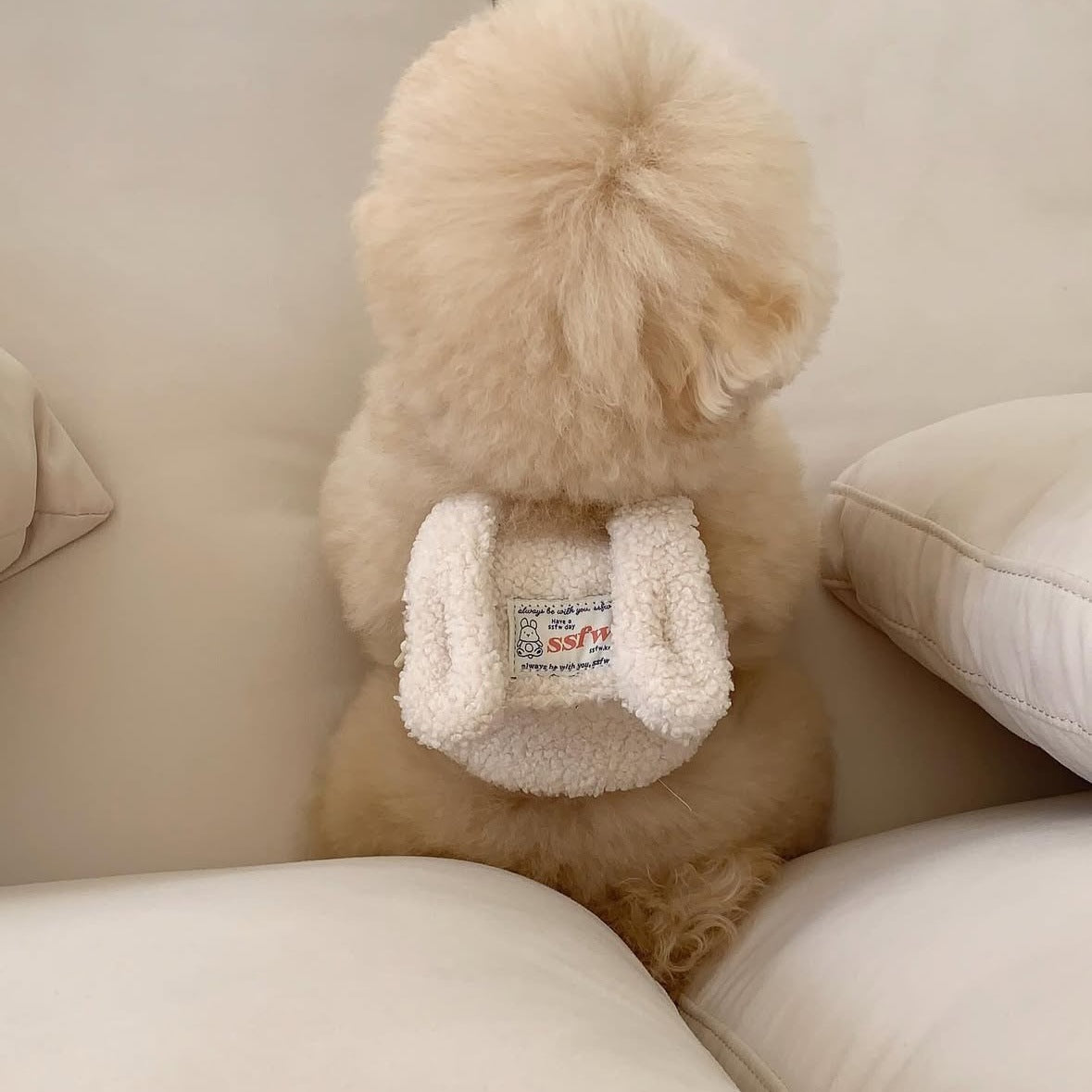Puppy Backpack Outfit – Bunny & Bear Design