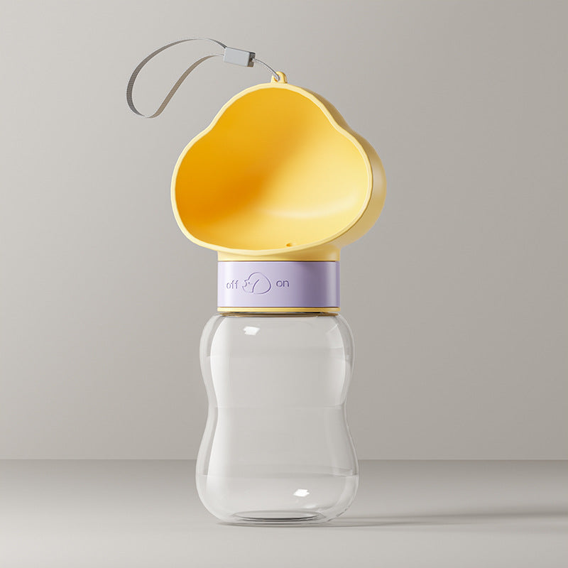 2-in-1 Portable Pet Water & Food Bottle