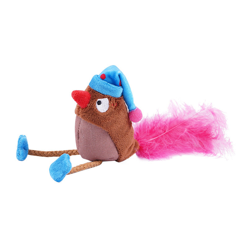 Whimsical Bird Catnip Toys