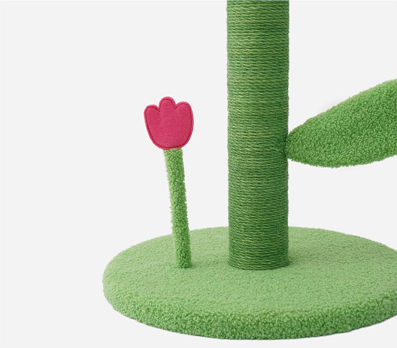 Tulip Bloom Cat Scratcher