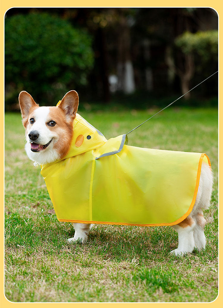 Waterproof Duck Raincoat for Dogs