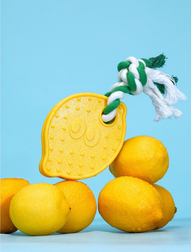 Lemon Dog Chew Toy