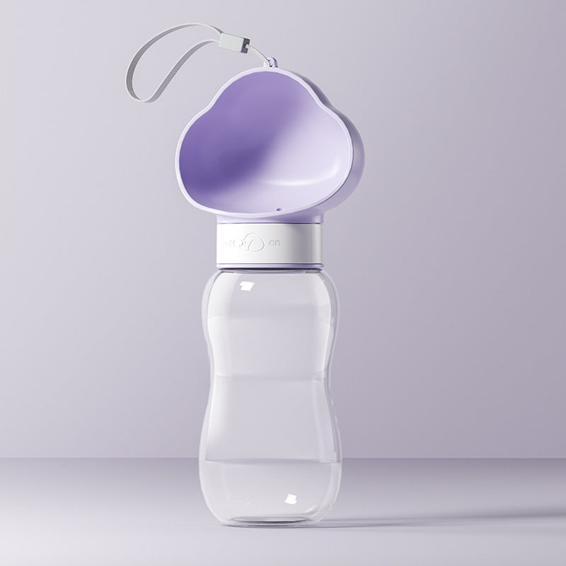 2-in-1 Portable Pet Water & Food Bottle