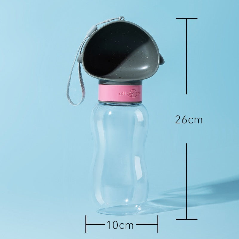 2-in-1 Portable Pet Water & Food Bottle