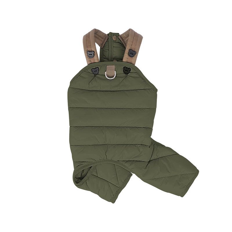 Little Bear Strap Padded Jacket