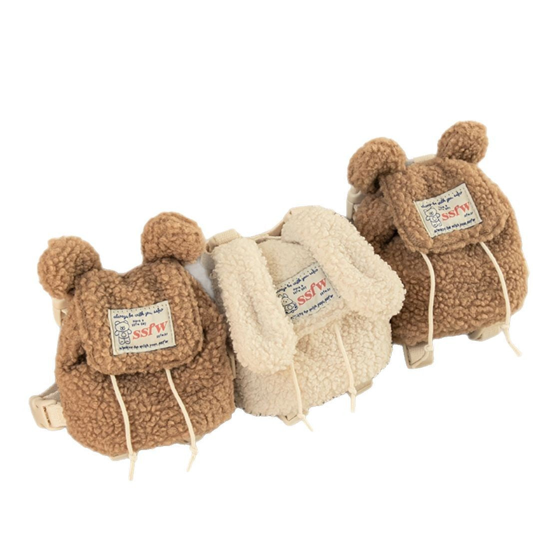 Puppy Backpack Outfit – Bunny & Bear Design