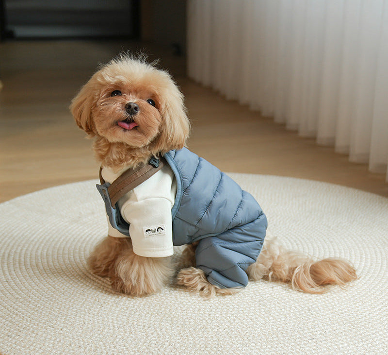 Little Bear Strap Padded Jacket
