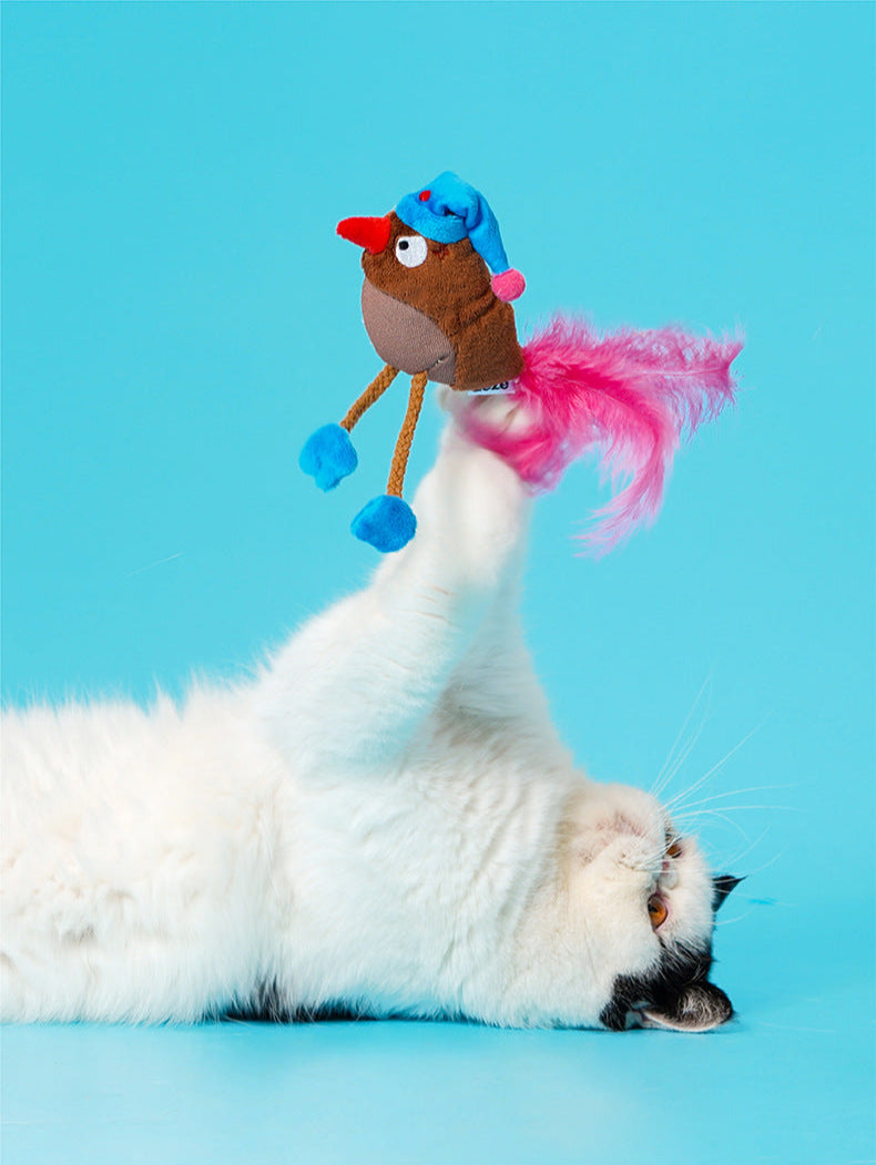 Whimsical Bird Catnip Toys