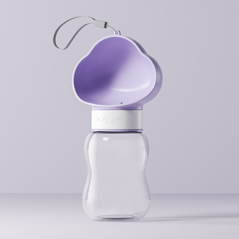 2-in-1 Portable Pet Water & Food Bottle