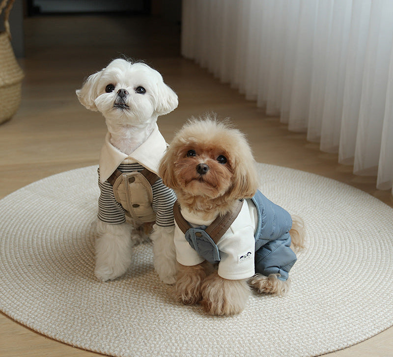 Little Bear Strap Padded Jacket