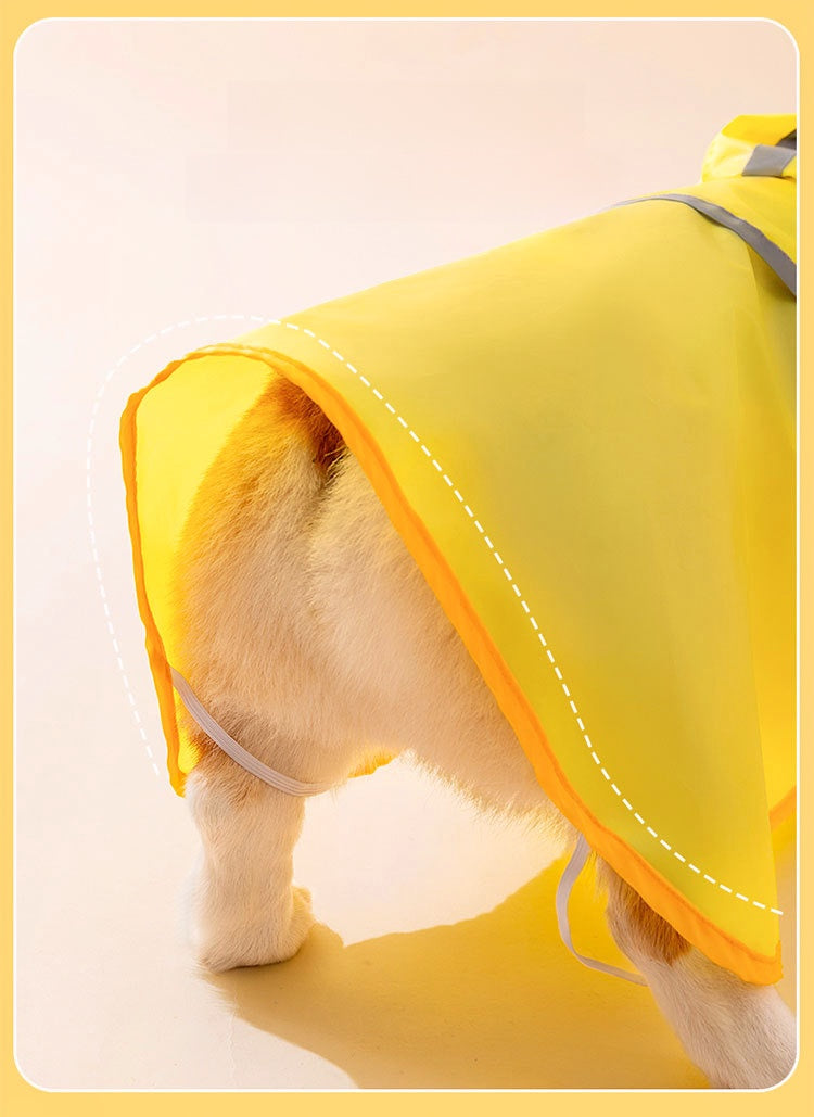 Waterproof Duck Raincoat for Dogs