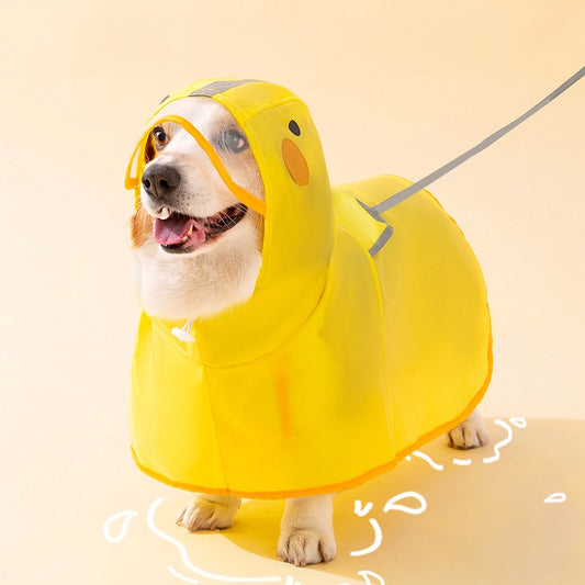 Waterproof Duck Raincoat for Dogs