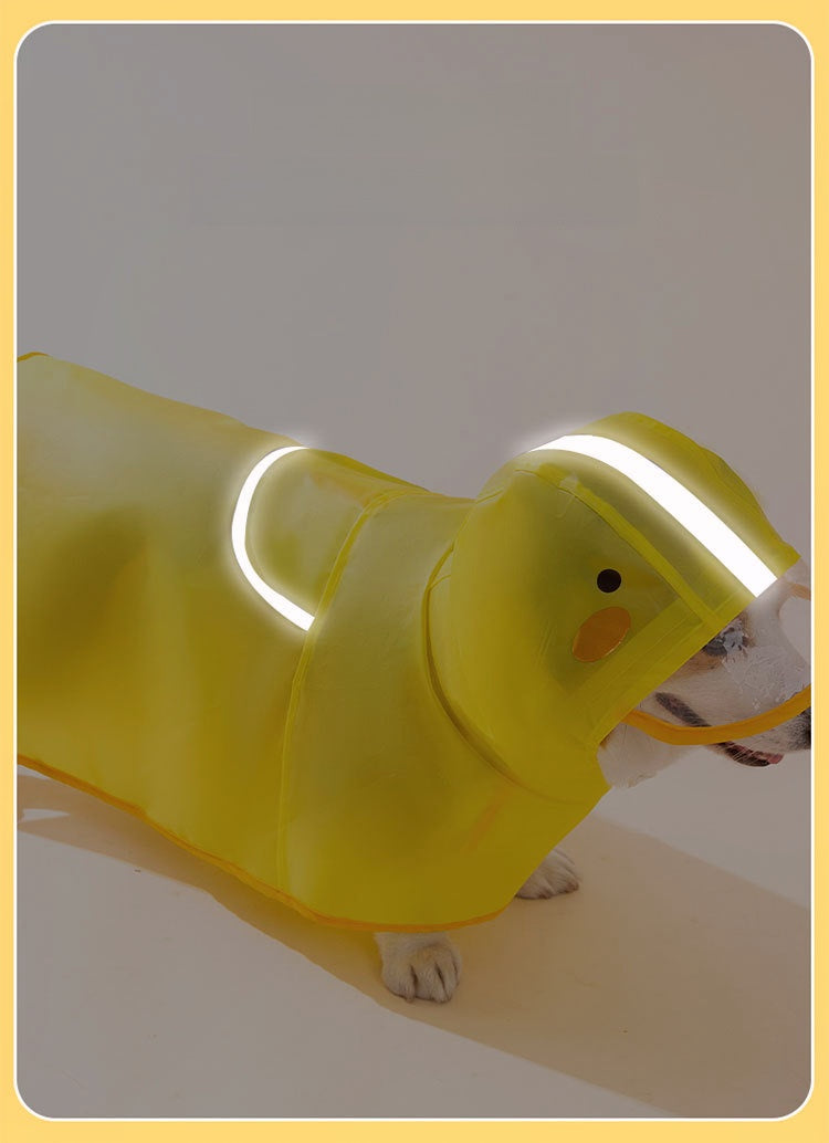 Waterproof Duck Raincoat for Dogs
