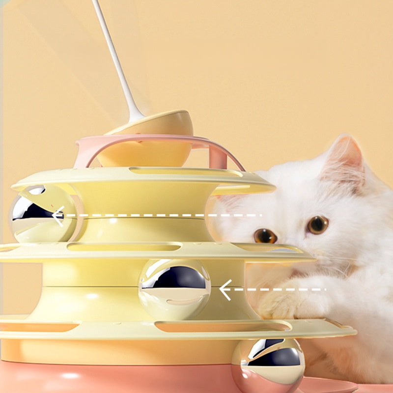 Mystic Forest Cat Ball Tower